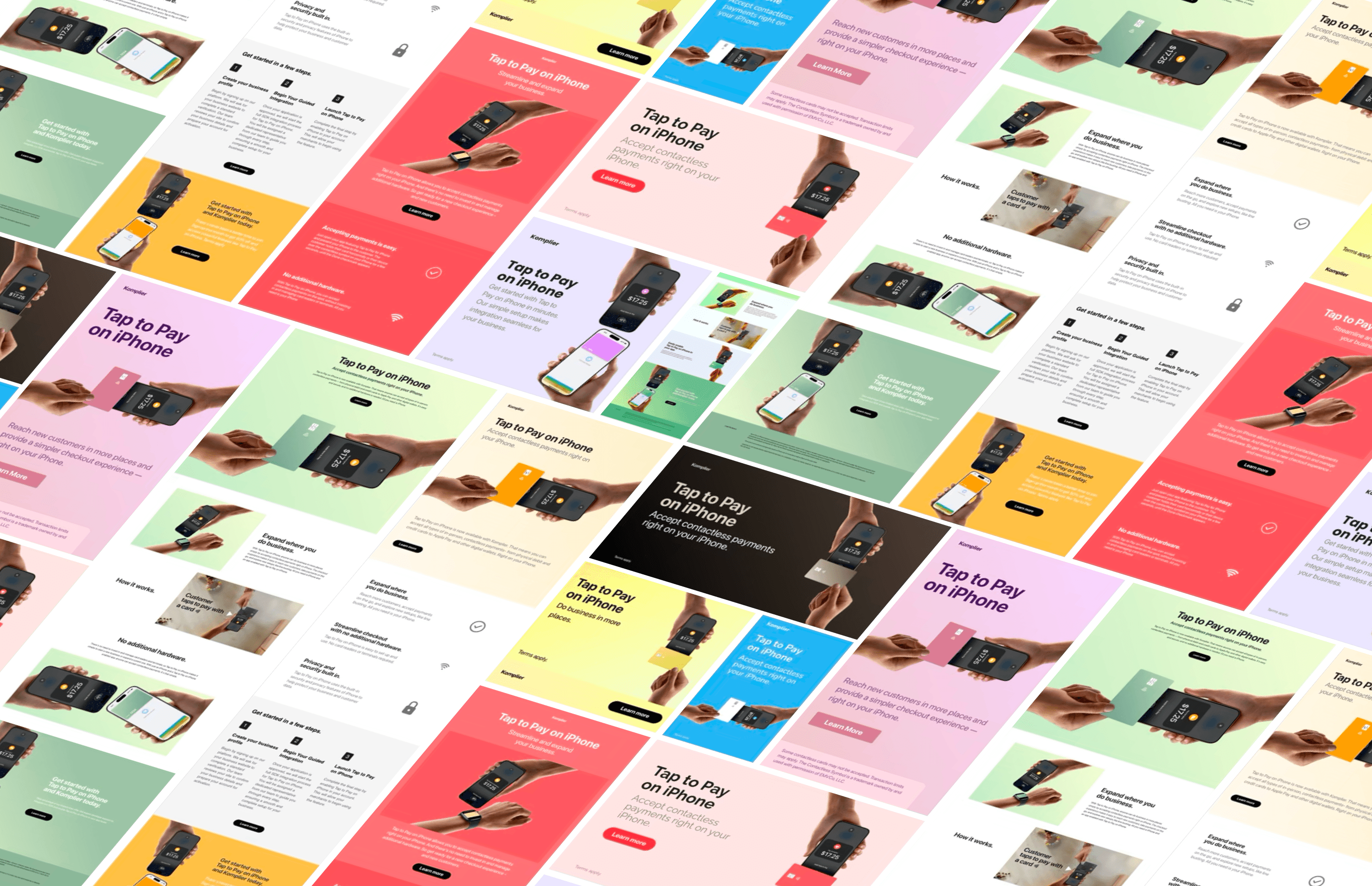 Marketing asset collage